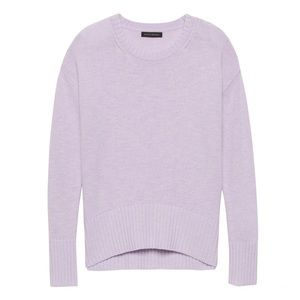 BANANA REPUBLIC lavender wool space dyed sweater